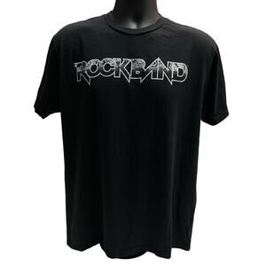 Vintage Rock Band Video game Black T-Shirt  Size XL